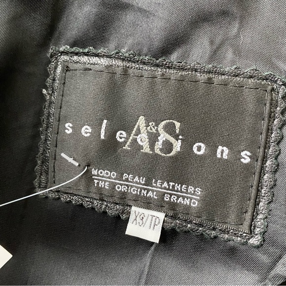 vintage leather parka with fur hood - Picture 6 of 11